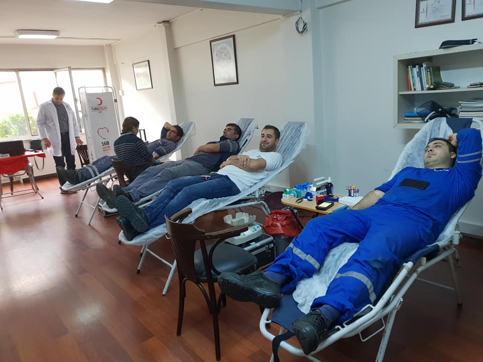 Besler Gıda çalışanları 'Kan Bağışı' çağrısına kayıtsız kalmadı